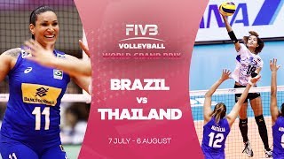 Brazil v Thailand highlights - FIVB World Grand Prix