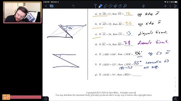 5.2 Geometry | How to Solve For Missing Sides and Angles of Parallelograms