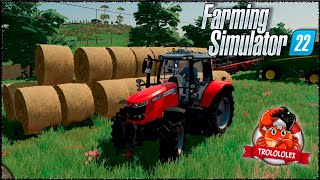 Farming simulator 22  Тюкование в симуляторе фермы