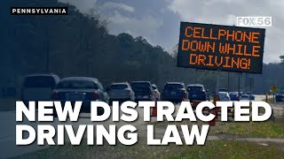 Pennsylvania implements new law penalizing handheld phone use while driving