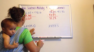 Add, Subtract, Multiply and Divide Decimals