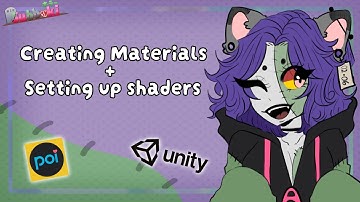 Creating Materials + Setting Up Shaders || Vrchat Unity