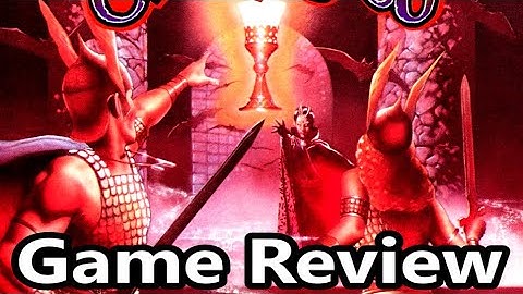 Swordquest Fireworld Atari 2600 Review - The No Swear Gamer Ep 699