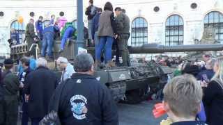 Леопард 2,Арта М109 и Австрийские командос-Leopard 2,M109,and Austrian commandos,Vienna