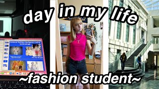 college day in my life! | fashion merchandising @ kent state