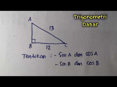 Video: Apakah kosinus bekerja untuk segitiga tidak siku-siku?