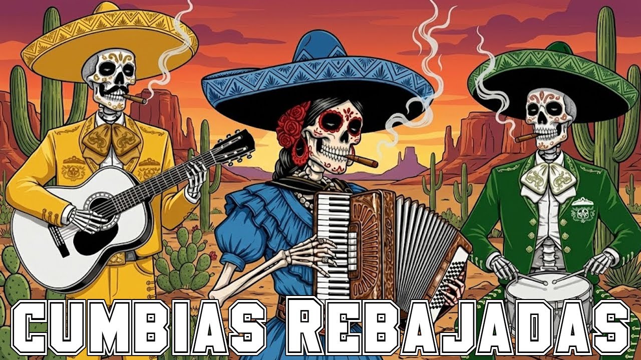 🔴Cumbias Rebajadas (Slowed) – La Mejor Selección para Relajarse y Bailar