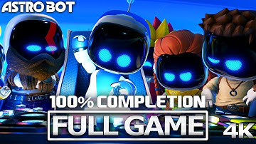 ASTRO BOT 100% - PS5 GAMEPLAY WALKTHROUGH - NO COMMENTARY