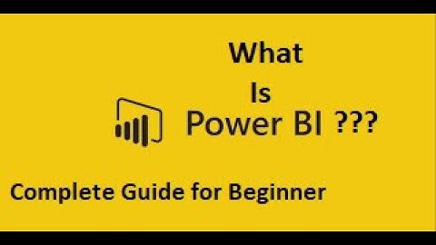 Power BI Tutorial For Beginners | Introduction to Power BI | Power BI Training Part 1 #WhatIsPowerBI