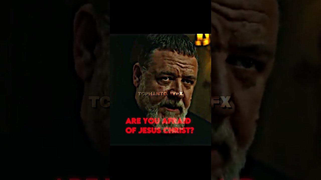 Are You Afraid Of The Lord Jesus Christ 