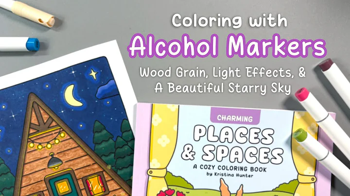 Coloring with Alcohol Markers: Even More Tips, Tricks, and Beautiful Effects | Coloring for Adults