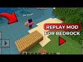 A Replay Mod for Bedrock is Here! - How to use Replaycraft 📹