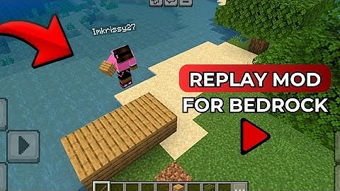 A Replay Mod for Bedrock is Here! - How to use Replaycraft 📹