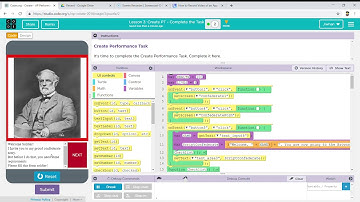 Code org   Create   AP Performance Task Prep 