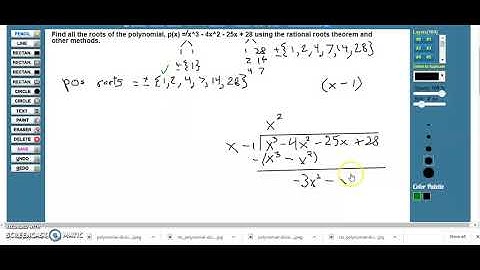 Finding the roots of a cubic polynomial - Example 1