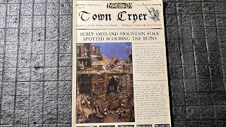 MORDHEIM TOWN CRYER ISSUE 11 REVIEW and THOUGHTS.