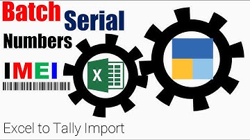 Batch Wise Purchase Import IMEI / Serial Number From Excel to Tally Prime | EazyAUTO4 Excel to Tally