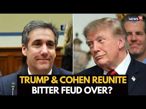 TRUMP & MICHAEL COHEN REUNITE LIVE: Why After Years of Bitter Feuding? | Shocking Reconciliation