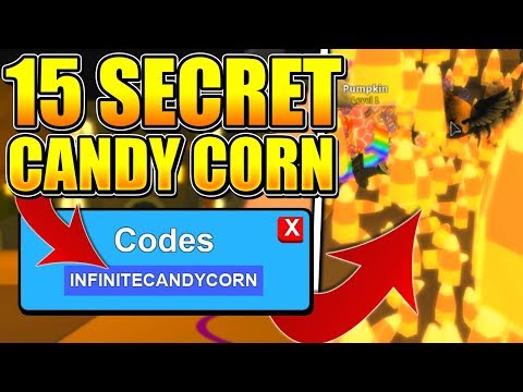 15 Secret Candy Corn Codes In Roblox Mining Simulator Youtube