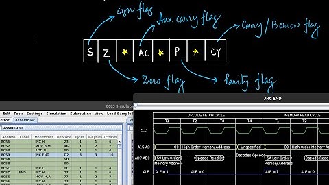 8085 Assembly Language Programming (Part 3) | Flag Register and Conditional Jumps | TDG