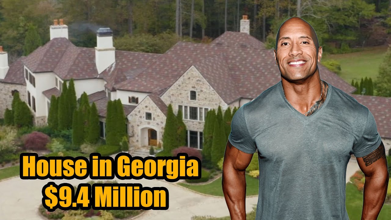 ★DWAYNE JOHNSON MANSION in Georgia 2020★ - YouTube