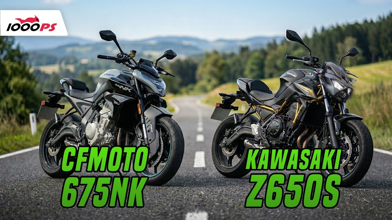 CFMOTO 675 NK vs. Kawasaki Z650S: Welches Naked Bike unter 8.000 Euro ist besser?