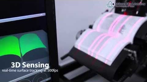 BFS Auto  High Speed Book Scanner at over 250 pages min