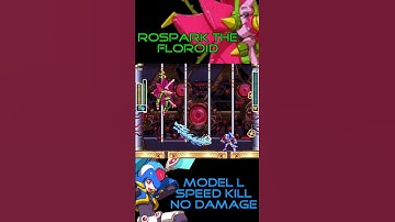 Mega Man ZX Advent, Rospark the Floroid (Model L, Speed Kill, No Damage)