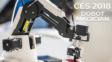 CES 2018 - Dobot Magician Robotic Arm at the Consumer Electronics Show