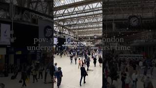 pov: you are using London Underground for the first time | Londoner #londoner #shortsvideo