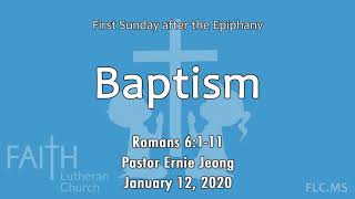 Children's Message: Baptism (Romans 6:1-11)