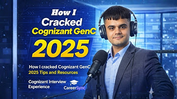 How I Cracked Cognizant GenC 2025 | Real Interview Experience, Tips & Resources | Fresher Interview
