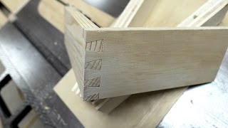 Dovetails On The Table Saw - Prototype Build