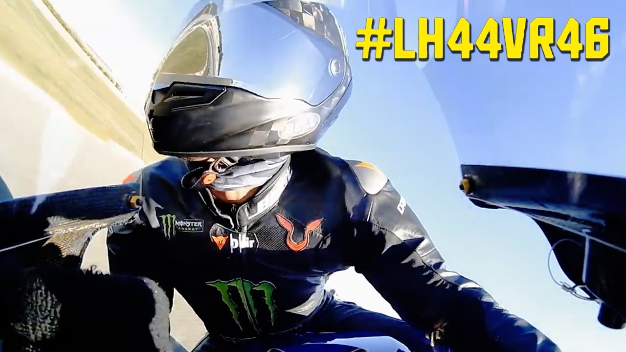 Lewis Hamilton on a motorbike?! F1 v MotoGP at the British Grand Prix :  PlanetF1