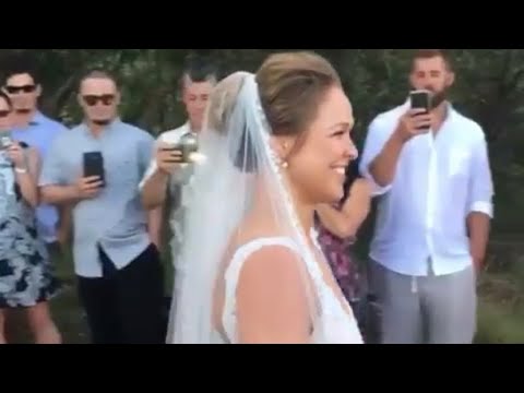 СВАДЬБА РОНДЫ РОУЗИ🤯😍