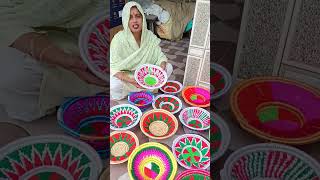 Dauri ki new design #handmade #design #villageart #grass