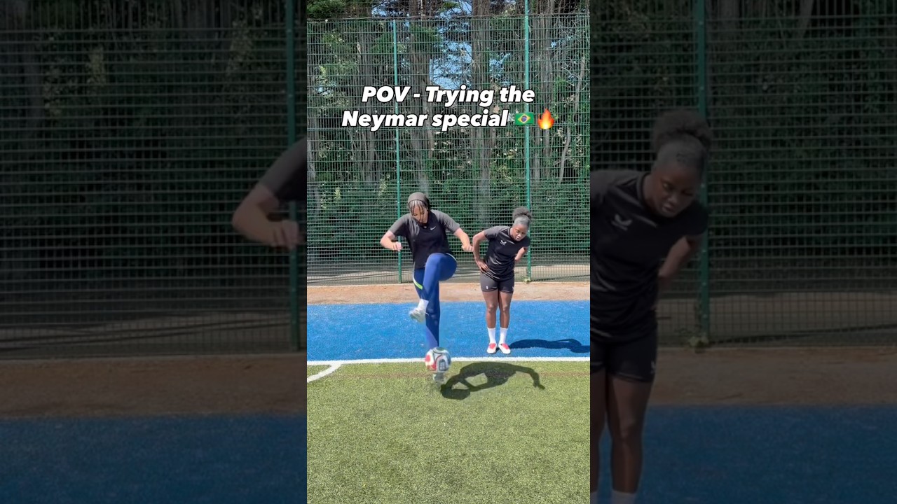 POV - Trying the Neymar special 🇧🇷🔥 #football #soccer #shorts
