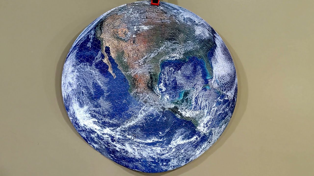 The Earth Puzzle (1000 Pieces) Jigsaw Time-Lapse | Four Point