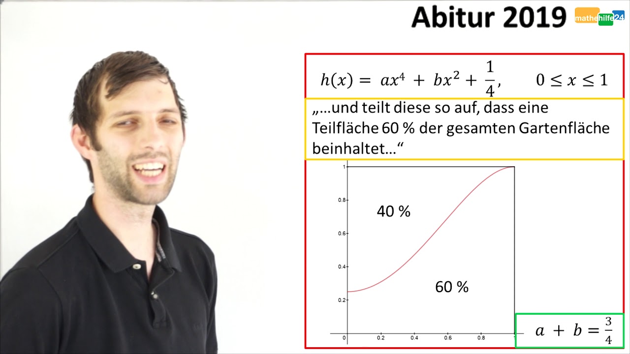 Mathe Abitur Niedersachsen 19 Mathematischer Garten Teil 3 Youtube