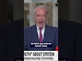 Senator Markey Calls for the Epstein Files to be Released