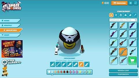 INVENTORY TOUR | Shell Shockers