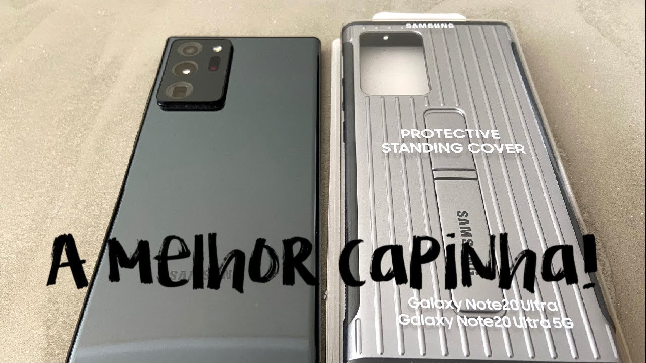 Galaxy Note 20 Ultra: A melhor capinha para proteger o celular - YouTube