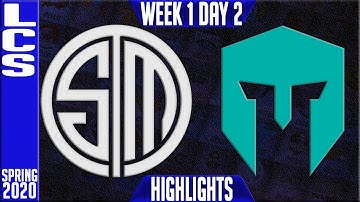TSM vs IMT Highlights | LCS Spring 2020 W1D2 | Team Solomid vs Immortals