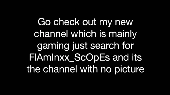 My New Channel
