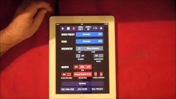 Xynthesizr  Demo and Tutorial for iPad