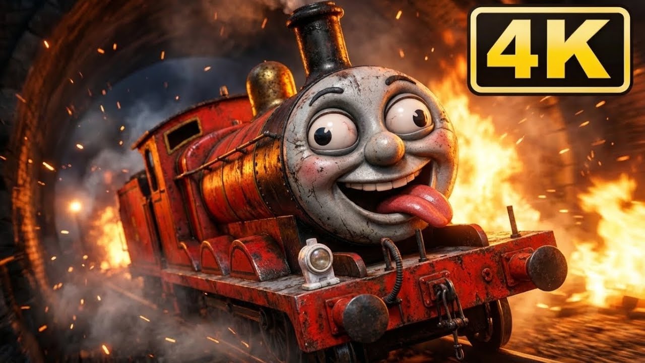 Abandoned Thomas the Tank Engine | Dark Cinematic Story of Forgotten Tracks