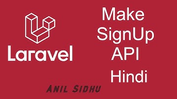 Laravel with React Project in Hindi  # Make sign up API
