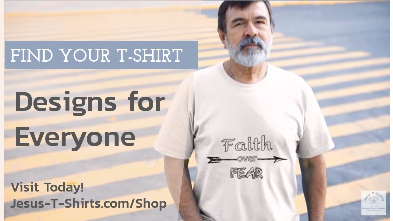 Download T-Shirts Mockup Video #7 by Jesus T-Shirts - YouTube