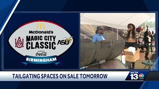 Magic City Classic tailgating spaces on sale Thursday