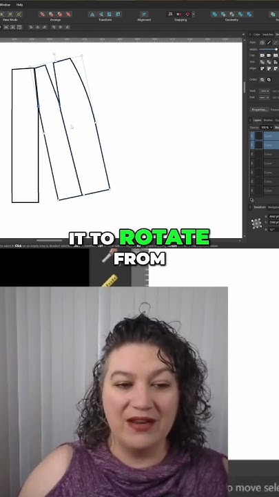Unlocking the Bullseye How to Rotate in Affinity Designer - YouTube